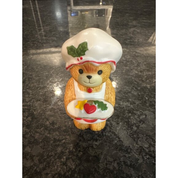 Enesco Imports Christmas Teddy Bear Figurines - Santa & Chef Bear Set - Picture 6 of 10